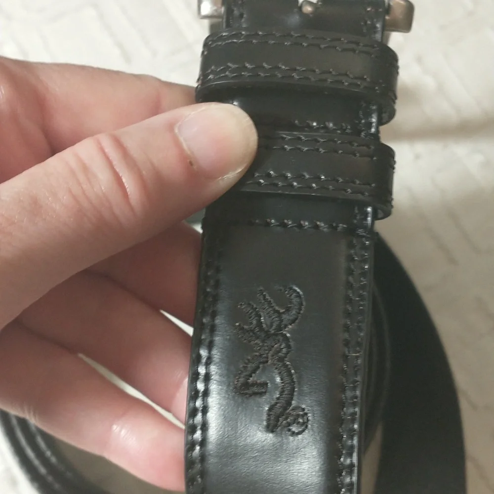 Browning Genuine Leather Brown Belt,‎ Size 52, With Tags